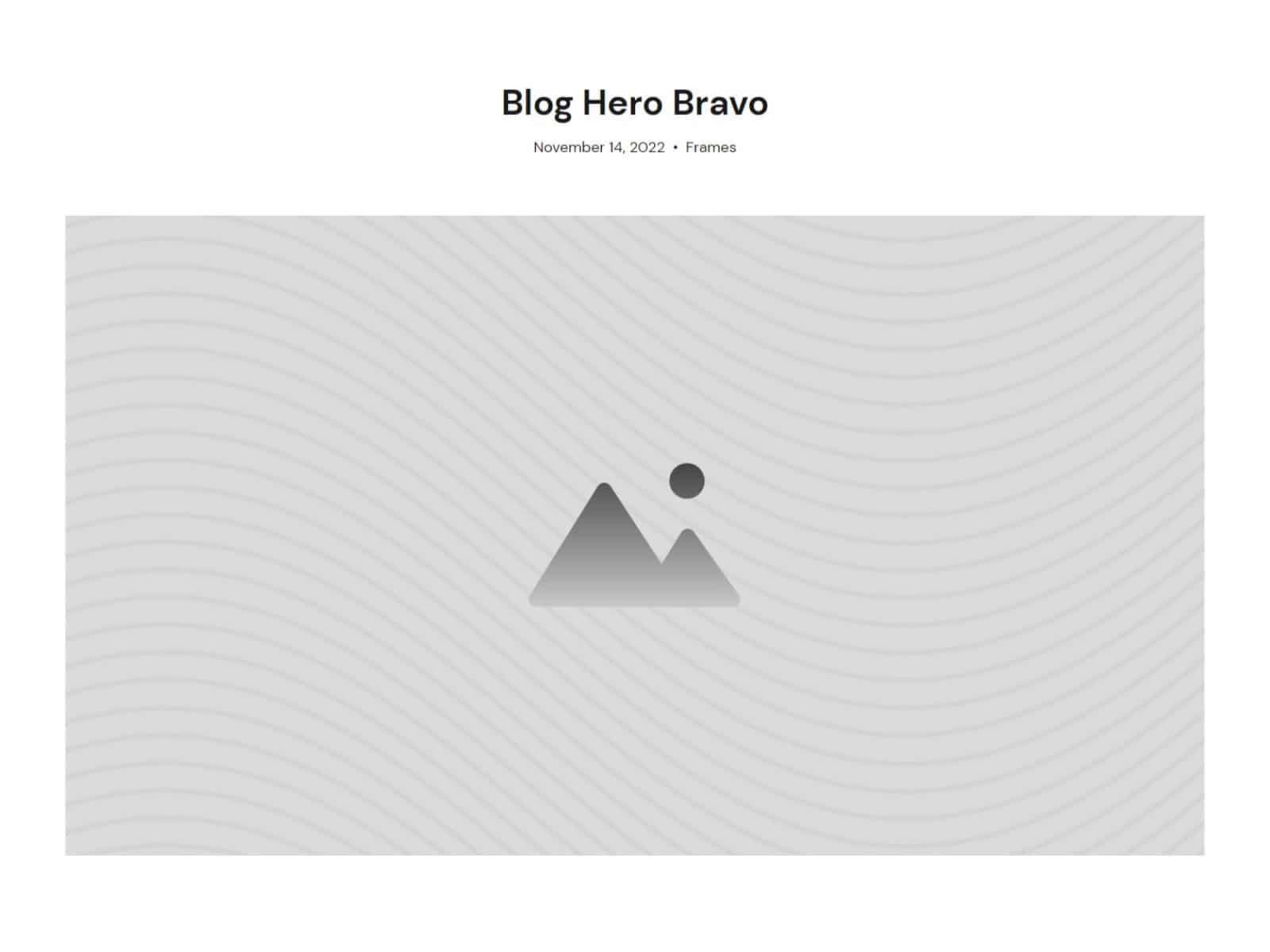 Blog Hero Bravo
