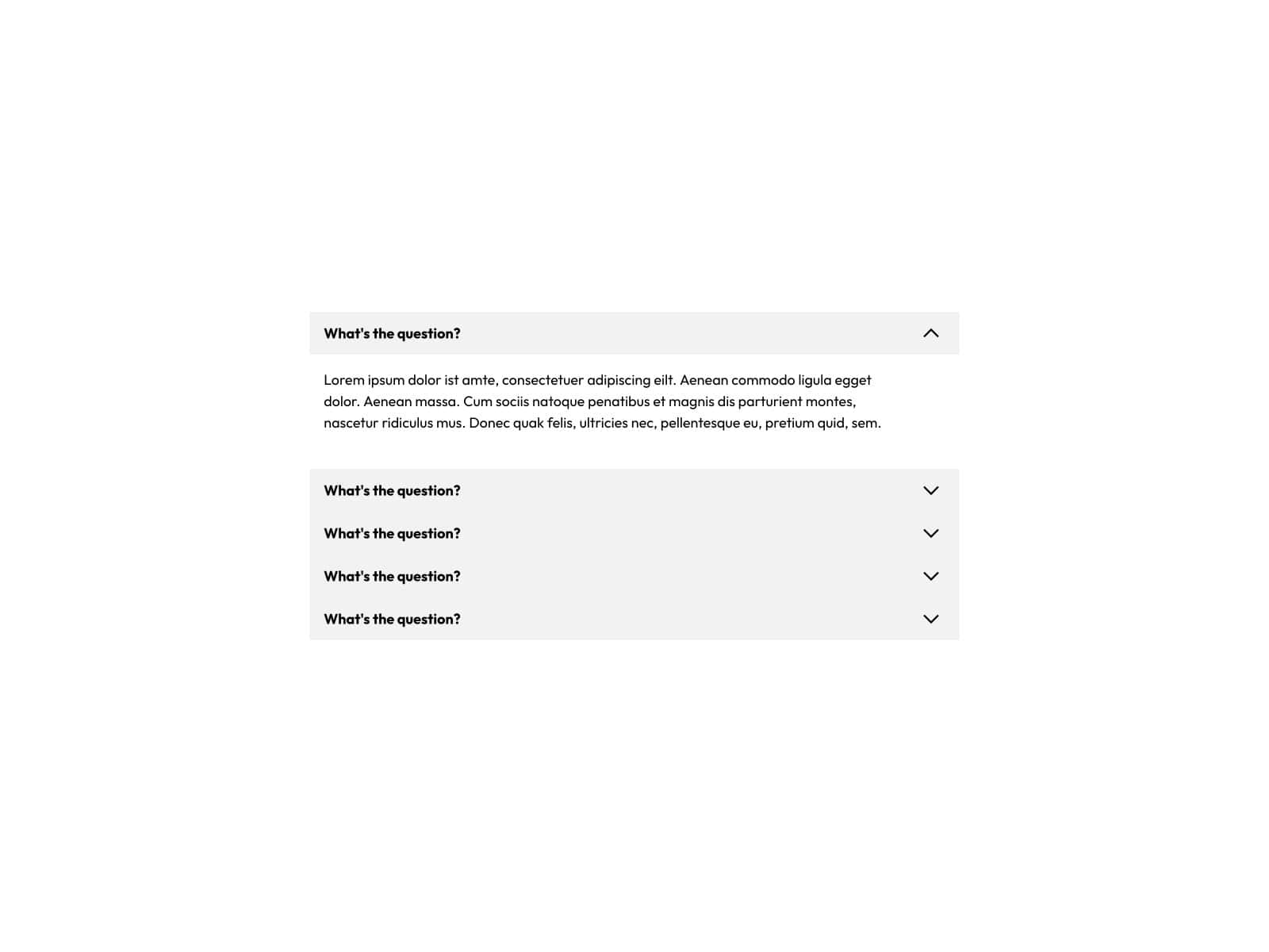 FAQ Accordion Alpha