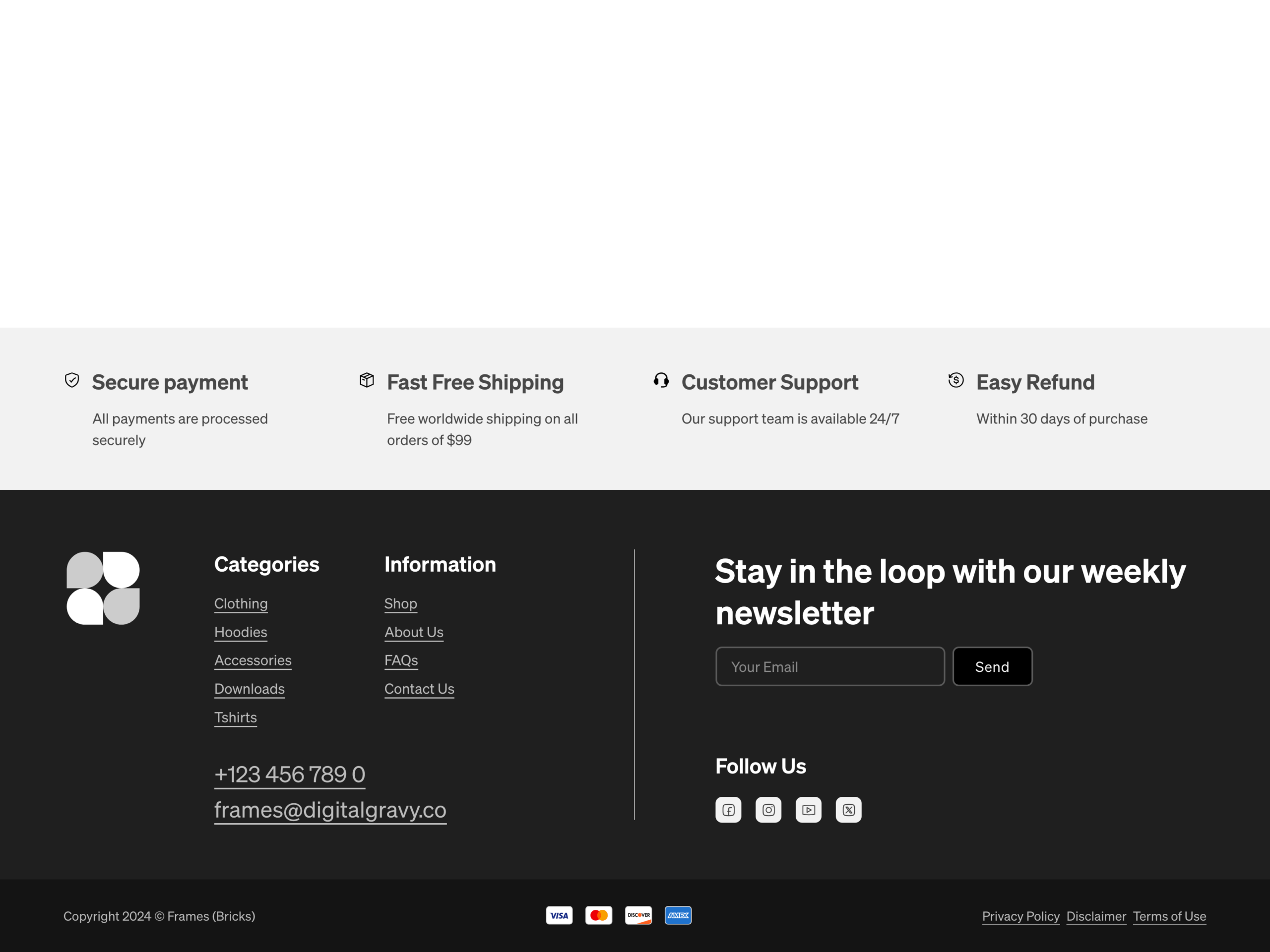 Footer Amsterdam