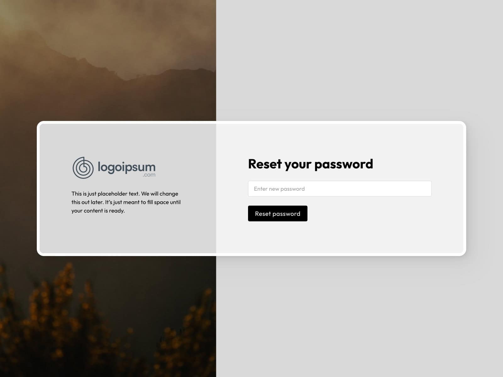 Reset Password Bravo