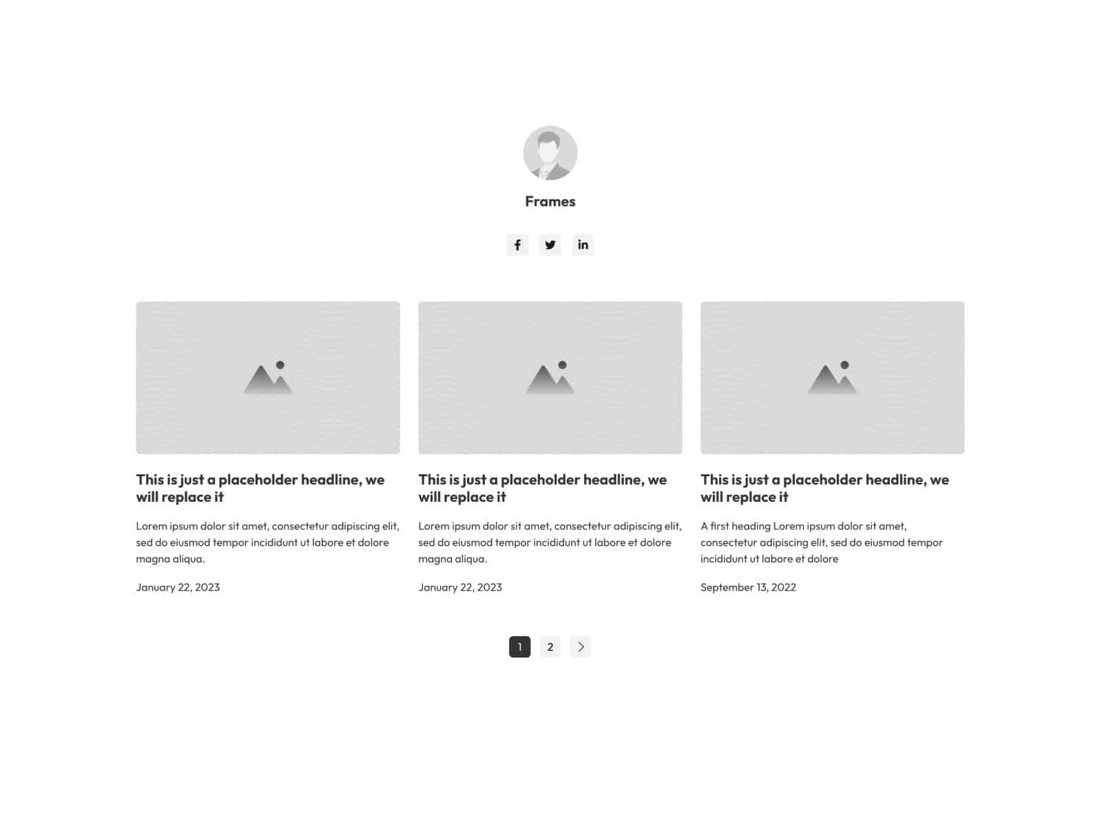 Author Page Alpha