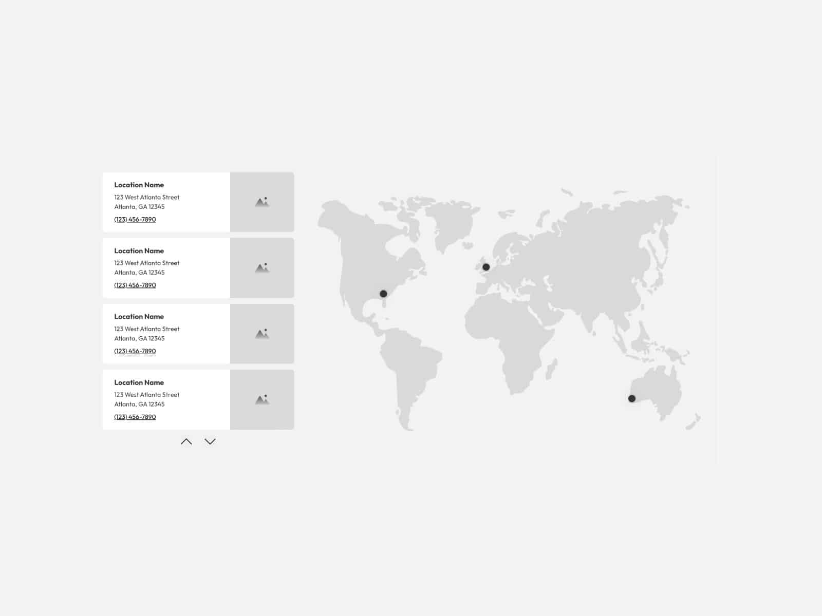 Locations Grid Alpha