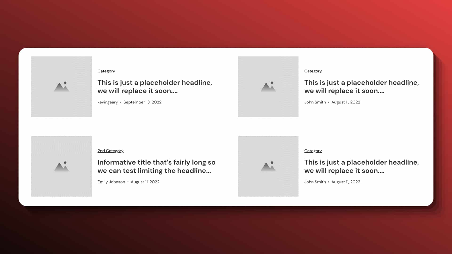 Article Grid Golf
