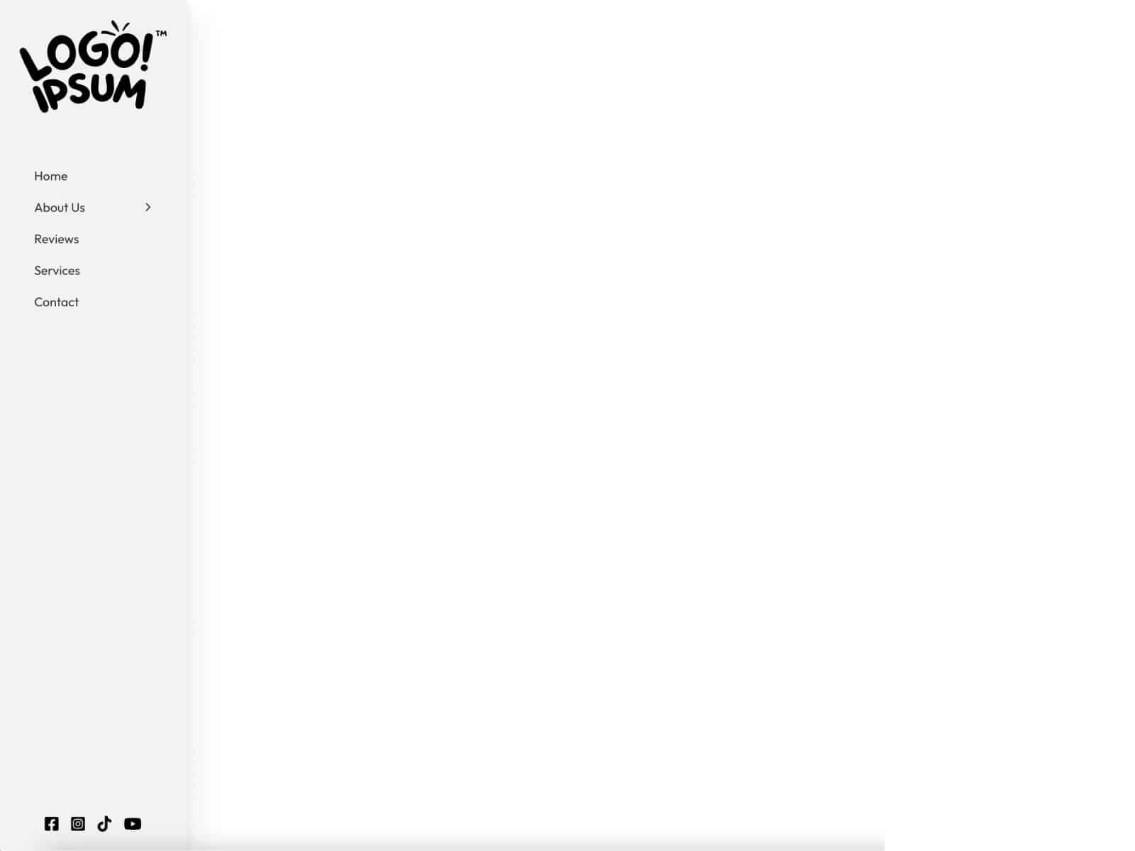 Vertical Header Alpha